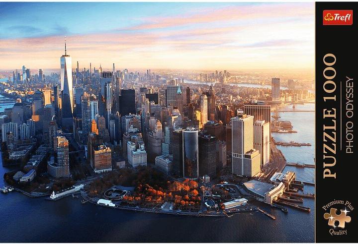 Actual product image Trefl Puzzle Premium Plus 1000 - Manhattan, New York (1000 pieces)
