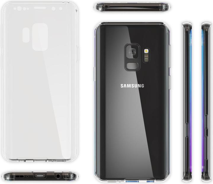 Immagine prodotto Nalia Custodia per cellulare a 360 gradi (Samsung Galaxy S9)
