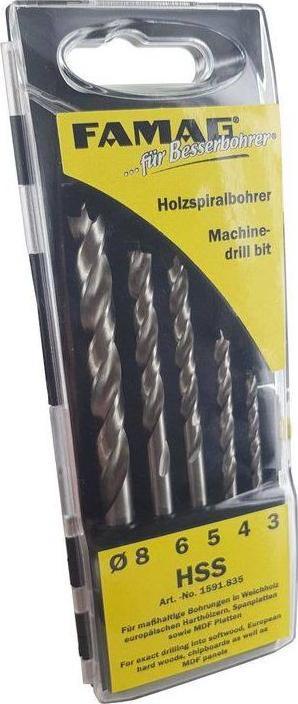 Image du produit Famag Mèche hélicoïdale à bois ru. 13mm (13 millimètres)