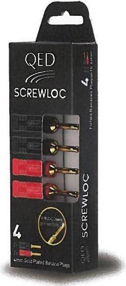 Produktbild QED Screwloc Bananenstecker ABS4