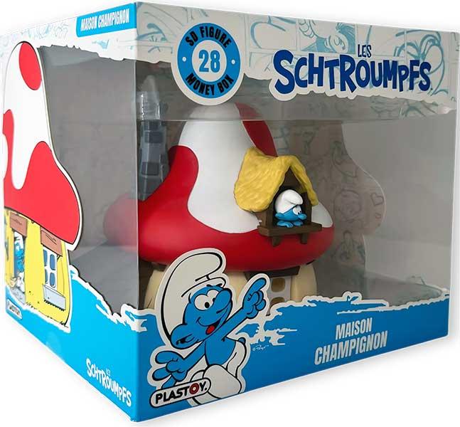 Plastoy The Smurfs Coin Bank Mushroom House