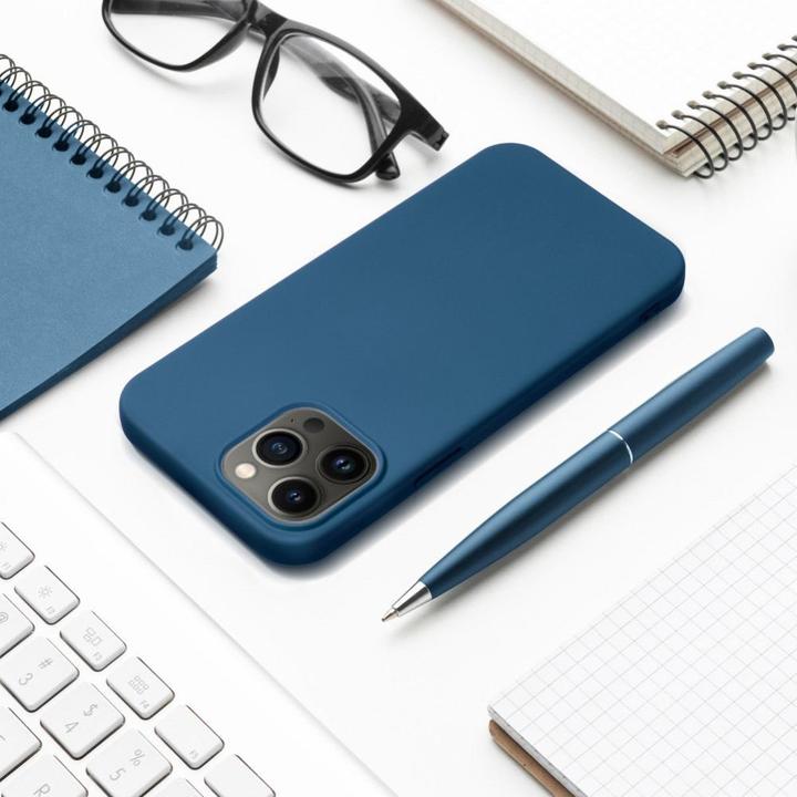 Image du produit Partner Telecom Back panel cover OEM SILICONE case for IPHONE 7 blue (Apple iPhone 7)