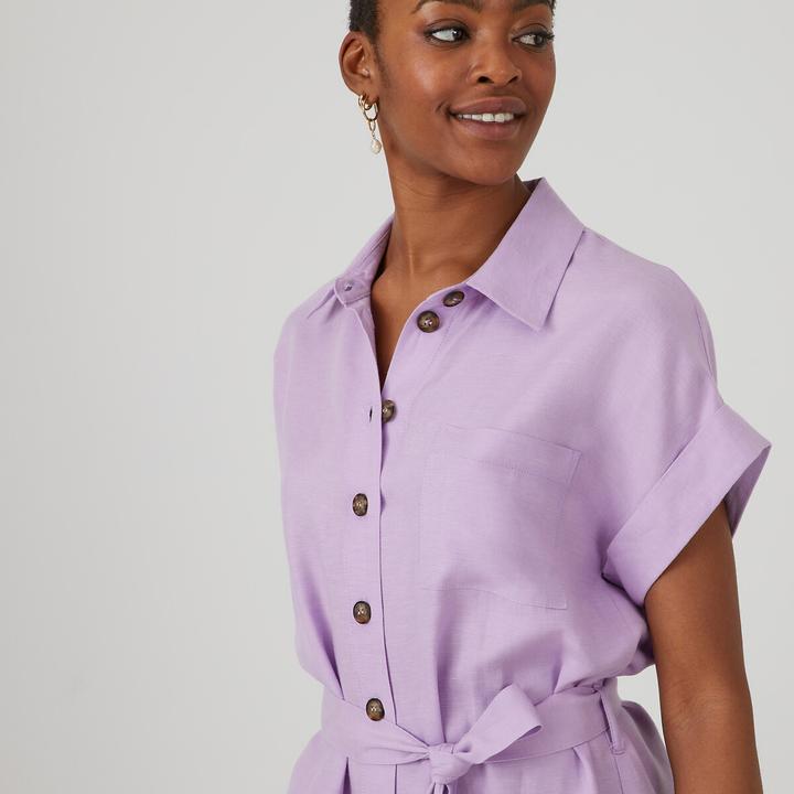 Actual product image La Redoute Collections Signature shirt dress (44)