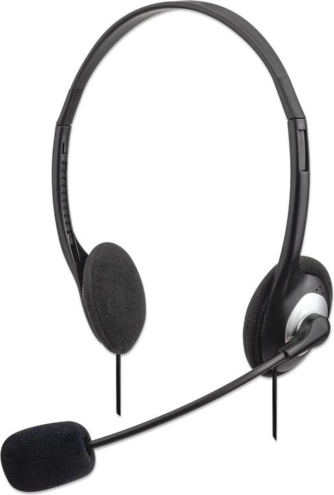 Actual product image Manhattan Stereo headset (Cable)
