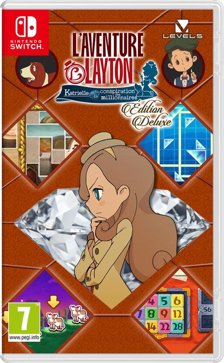 Produktbild Nintendo Layton's Mystery Journey: Katrielle and the Millionaries Conspiracy (Deluxe Edition) (Switch, Switch Lite, Switch OLED, DE, FR, IT, EN)