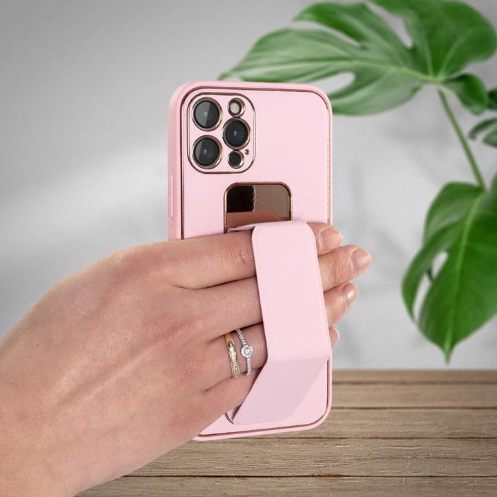 Produktbild Cabana Hülle iPhone 13 Pro - Hardcase Schutzhülle Luxury Rosa No.11 Made in Europe Handmade (Apple iPhone 13 Pro)