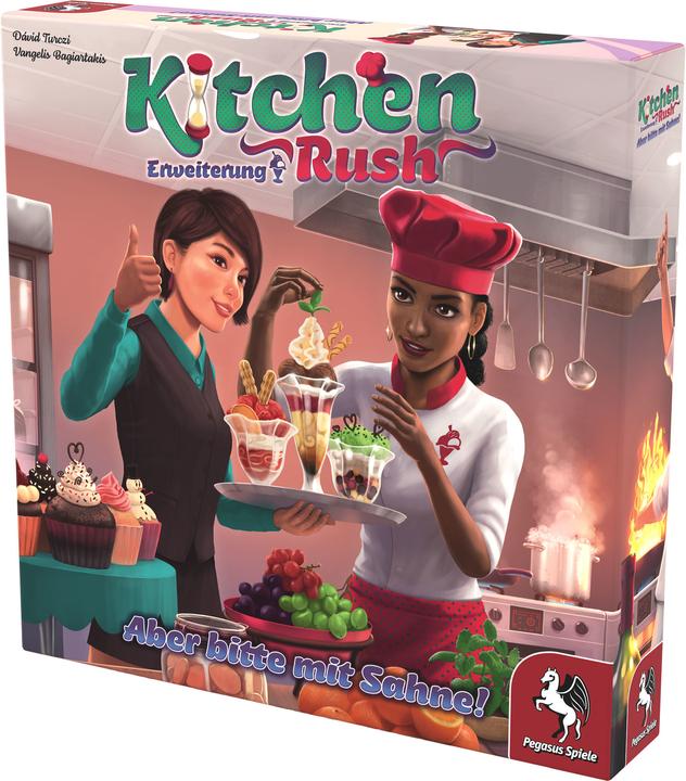 Image du produit Pegasus Jeu de famille Kitchen Rush : Mais s'il vous plaît avec de la crème (Allemand)