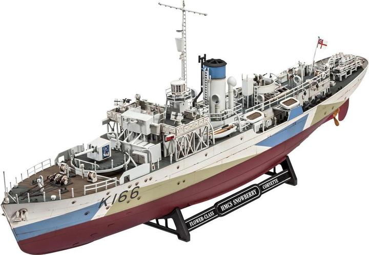 Actual product image Revell Flower Class Corvette (early)