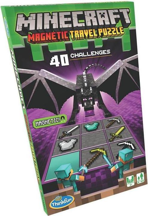 Image du produit Thinkfun Minecraft - Le jeu de voyage magnétique (Allemand)