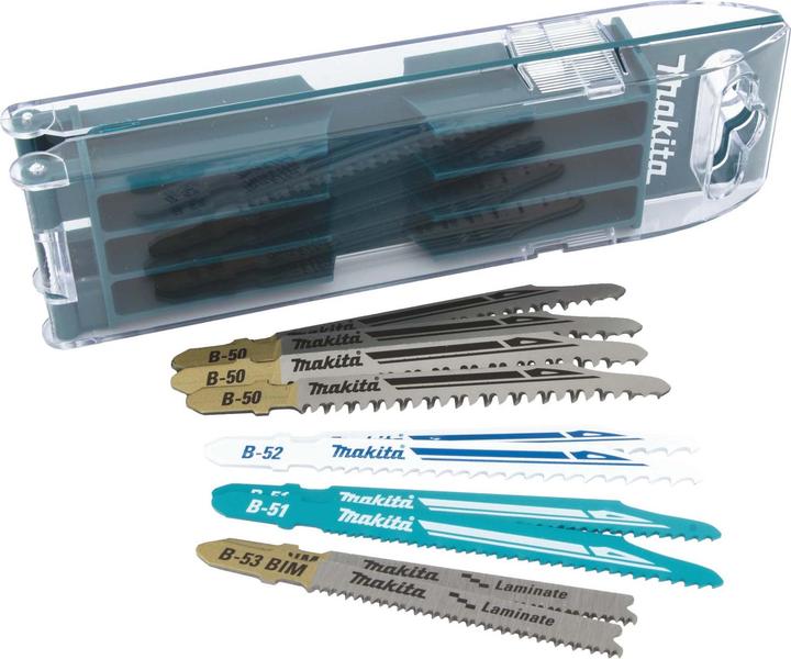 Actual product image Makita Jigsaw blade assortment B 10 pieces