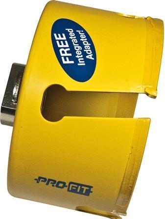 Immagine prodotto Pro-Fit Sega a tazza multiuso Ø 125 mm Profondità di taglio 52 mm HSS Design del gambo esagonale (125 millimetri)