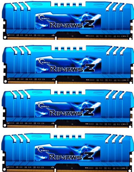 Actual product image G.Skill 32 GB DDR3-2400 memory module 4 x 8 GB 2400 MHz (4 x 8GB, 2400 MHz, DDR3-RAM, DIMM)
