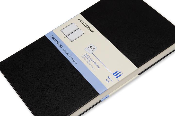 Image du produit Moleskine Sketchbook (A5, Blanc, Couverture rigide)