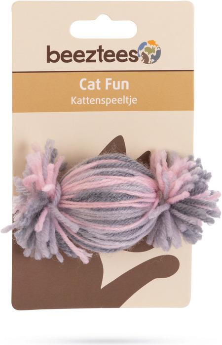 Actual product image Beeztees Cat Toy Wool Toffee Ball Toffy (Catmint toy)