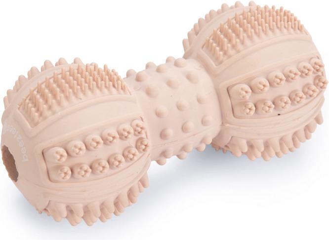 Actual product image Beeztees Puppy Dental Dumbbell Dog Toy (Dog chew toy)