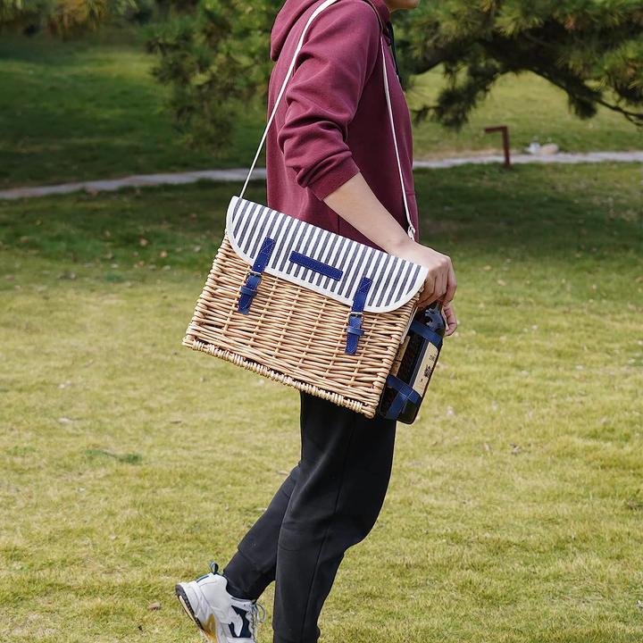 Produktbild HappyPicnic Weiden-Picknickkorb