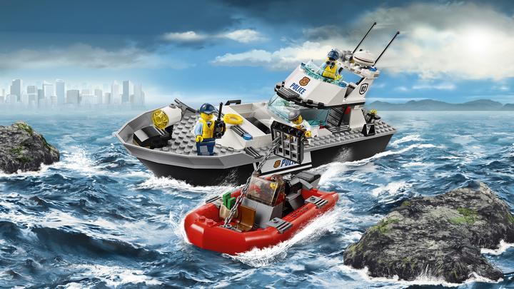Produktbild LEGO City Polizei-Patrouillen-Boot (60129, LEGO City)