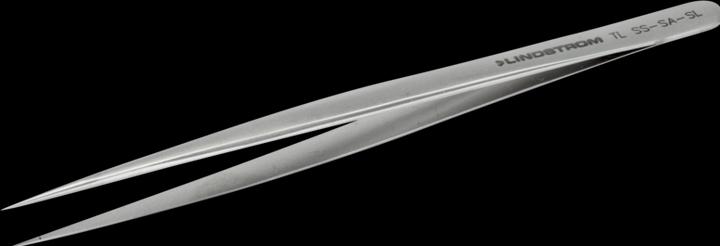 Image du produit Bahco Pincette en acier inoxydable protégée ESD Résistante aux acides, pointe fine, 140 mm