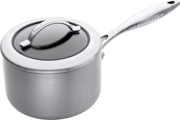 Scanpan 65231600 Stielkasserolle mit Deckel - CTX, 1,8 L (16 cm, Stielkasserolle)