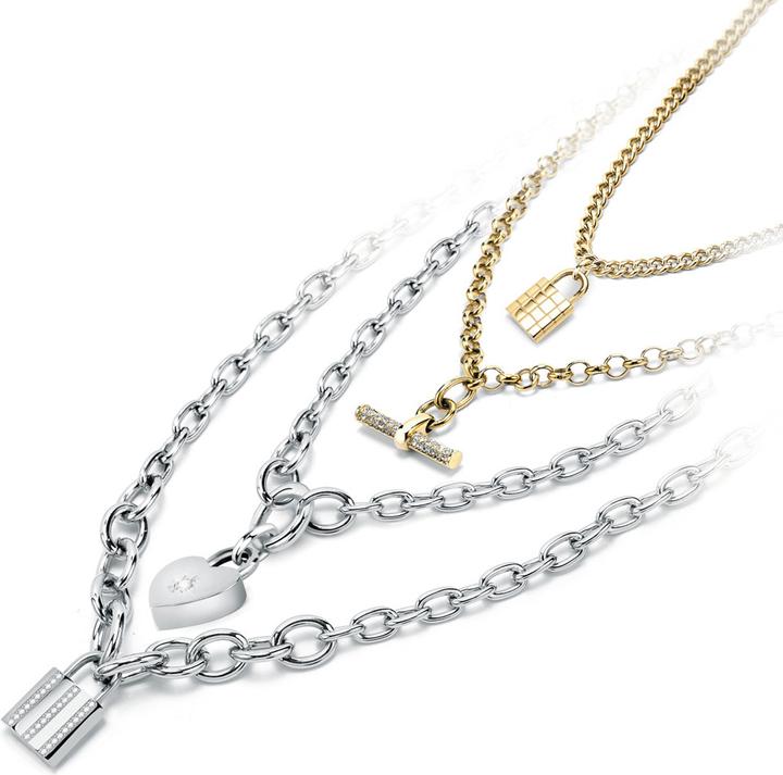 Image du produit Morellato Collier Abbracio (Acier inoxydable, Laiton)