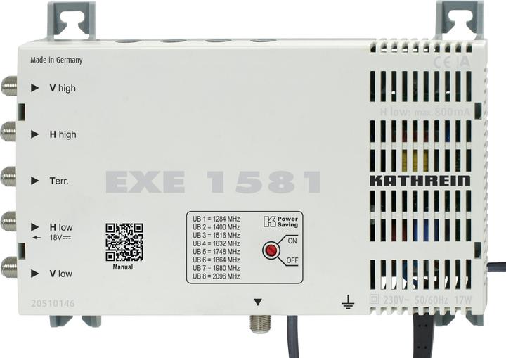 Actual product image Kathrein EXE 1581 Multiswitch satellite/terrestrial signal (Various)