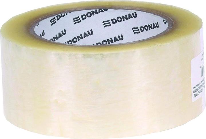 Actual product image Donau Packing tape, hot-melt, 48 mm, 132 m, 40mic, transparent