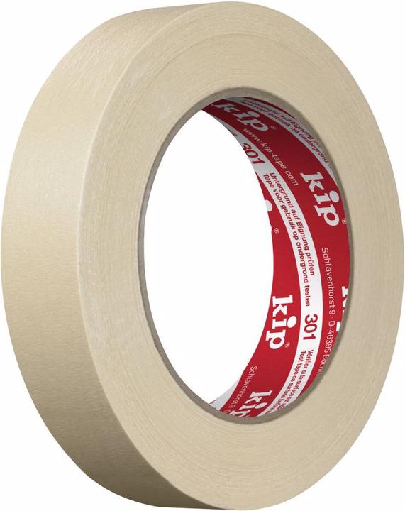 Produktbild Kip 24mm x 50m MASKINGTEC® natur Feinkrepp Extra 301-24 (24 mm)