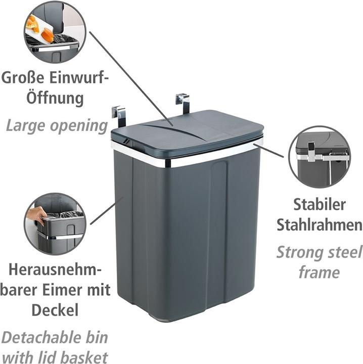 Produktbild Wenko Tür-Abfalleimer (12 l)