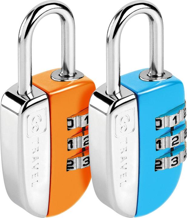 Produktbild Go Travel Zahlenschlossset 2 tlg. (Schlösser & Anhänger)
