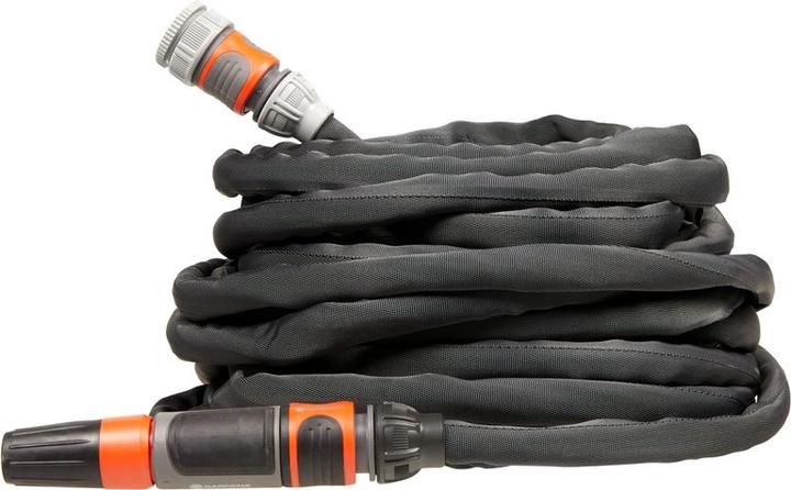 Image du produit Gardena Tuyau textile Liano 15m avec support de tuyau mural -Action (15 m, 13 mm)