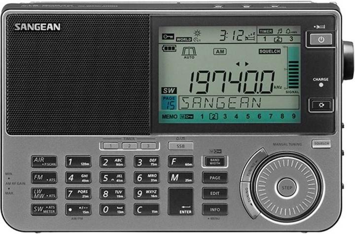 Sangean ATS 909X2 (VHF, MW, LW, KW)