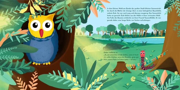 Image du produit Le hibou trouve le rythme - avec émotion (Allemand, Nina Addin, Charlotte Simon, Christina Anders, 2023)