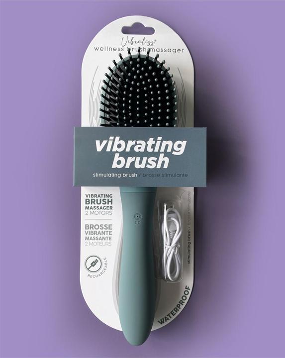 Actual product image Vibraliss Wellness Brush Massager