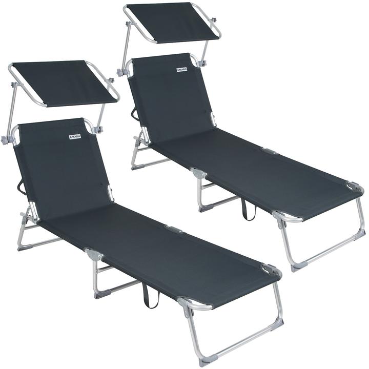 Image du produit Casaria Bain de soleil (190 cm)