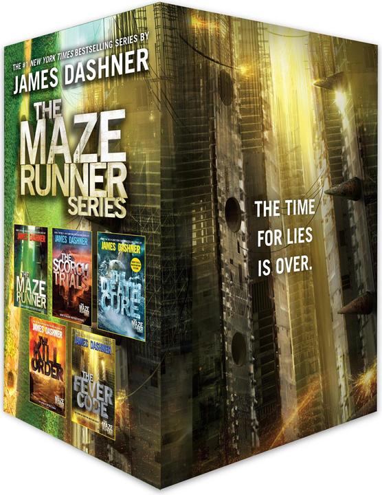 The Maze Runner Series Complete Collection Boxed Set (English, James Dashner, 2017)