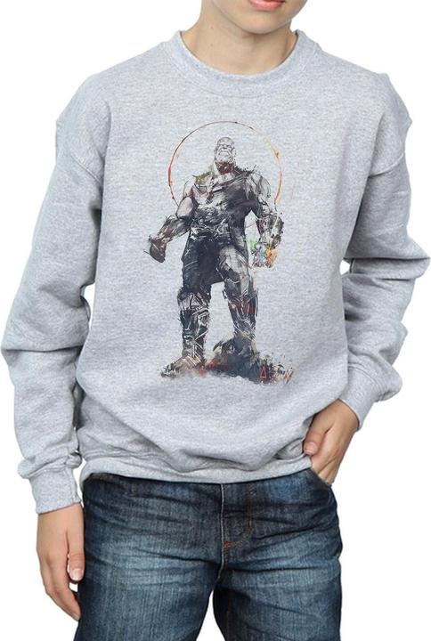Image du produit - Sweat AVENGERS INFINITY WAR THANOS SKETCH - Garçon (152, 158)