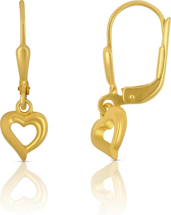 Actual product image Muau Heart (750/18 K Yellow gold)
