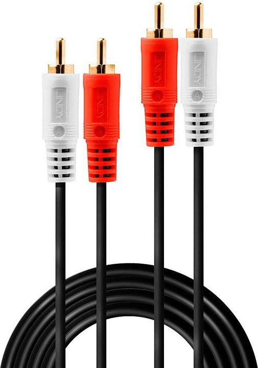 Produktbild Lindy Stereo Cinch (1 m, Cinch)