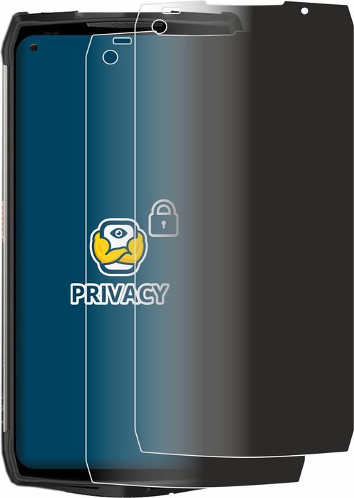 Produktbild BROTECT Sichtschutzfolie Anti-Spy Privacy Folie Blaulicht-Schutz (2 Stück, Ulefone Power Armor 13)