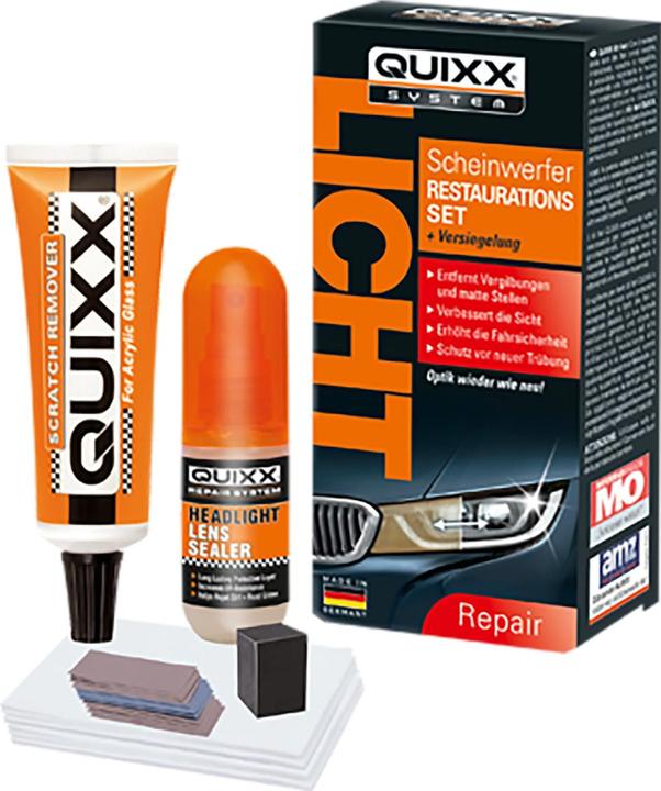 Immagine prodotto Quixx Set per il restauro dei fari (30 ml)