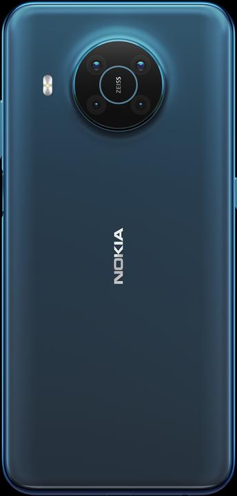 Actual product image Nokia X20 (8GB) (128 GB, nordic blue, 6.67", Hybrid Dual SIM, 64 Mpx, 5G)