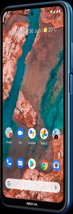 Actual product image Nokia X20 (8GB) (128 GB, nordic blue, 6.67", Hybrid Dual SIM, 64 Mpx, 5G)