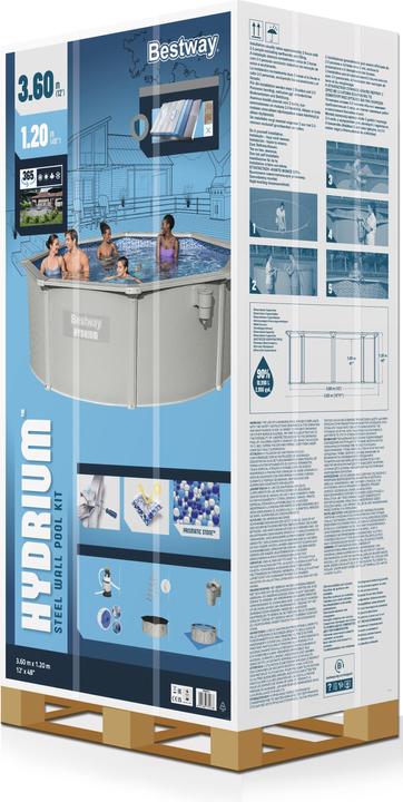 Produktbild Bestway Hydrium Splasher (Ø 360 x 120 cm)
