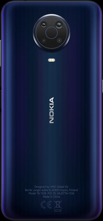 Actual product image Nokia G20 (128 GB, Night, 6.51", Dual SIM + SD, 48 Mpx, 4G)