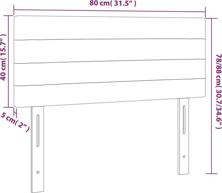 Image du produit VidaXL Erin (80 x 5 x 88 cm)