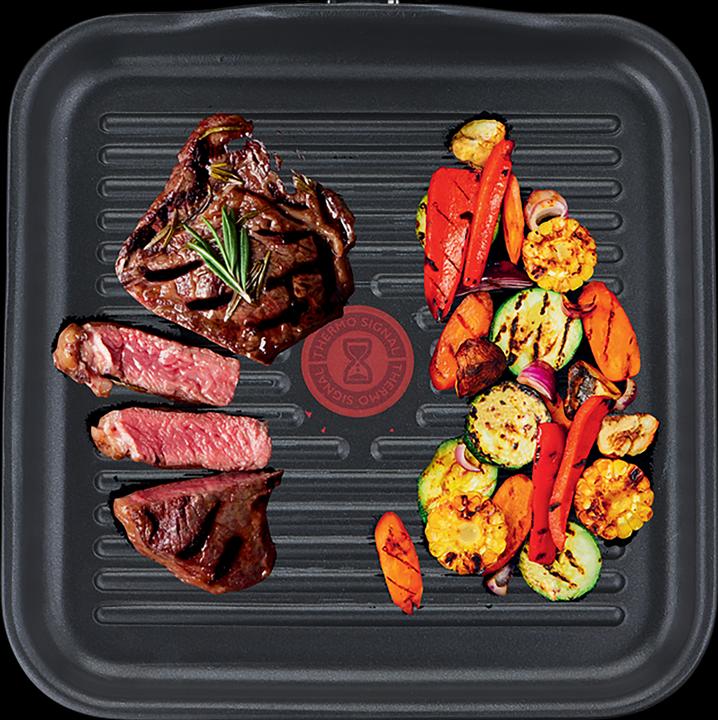 Immagine prodotto Tefal Grillpan Unlimited - 26 x 26 cm (26 cm, Padella grill, Alluminio pressofuso)