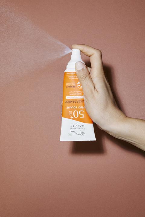 Image du produit Laboratoires de Biarritz Biologique Alga Maris (Spray solaire, SPF 50, 150 ml, 500 g)