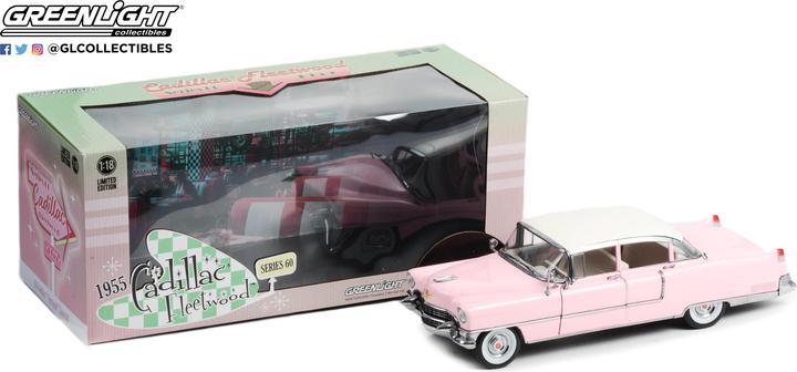 Actual product image 1955 Cadillac Fleetwood Series 60, pink