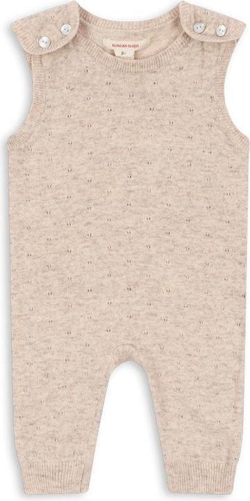 Produktbild Konges Slojd Mino StrickStrampler Off White Melange (74)
