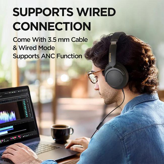 Actual product image 1More Wireless Over-Ear Headphones SonoFlow Pro HQ51, ANC (silver) (ANC, 100 h, Wireless)